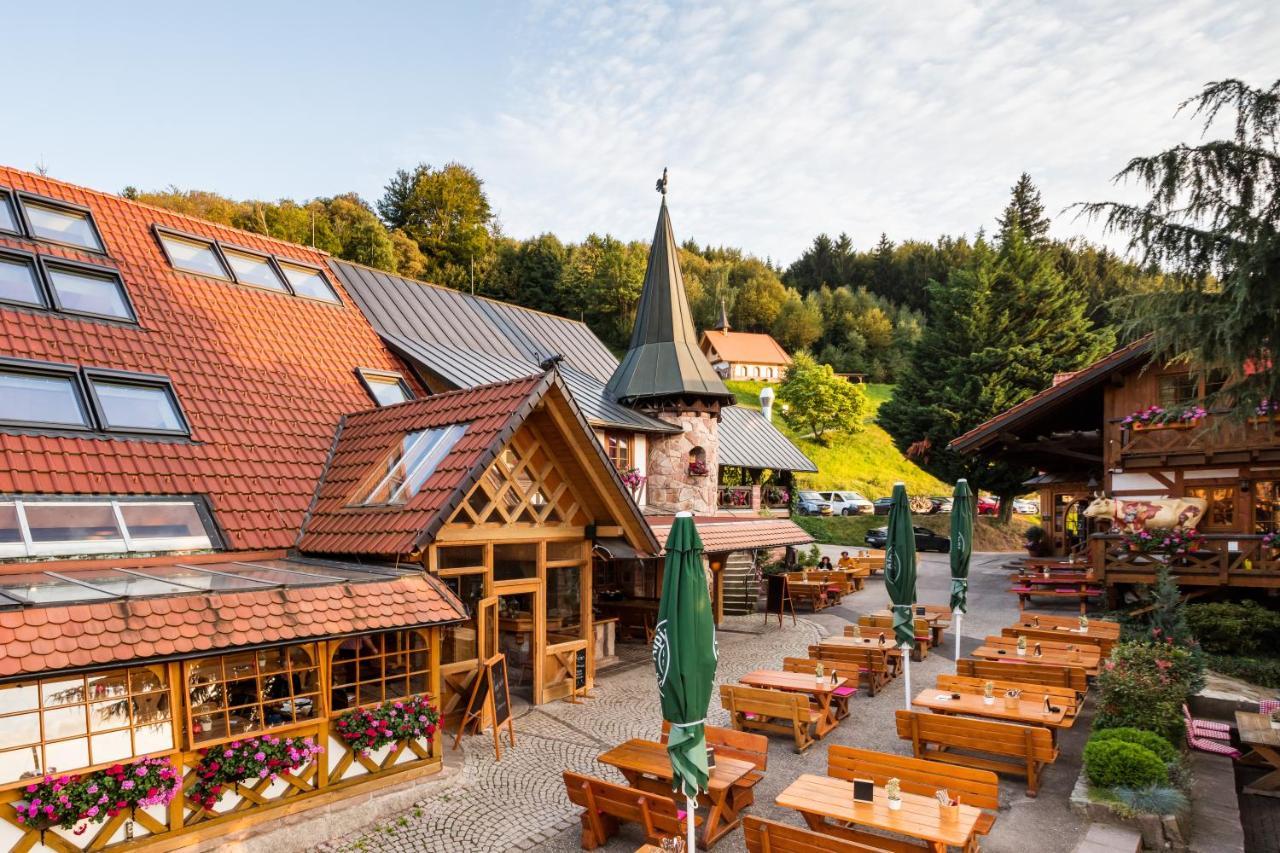 Hotel Spinnerhof ザスバッハヴァルデン エクステリア 写真